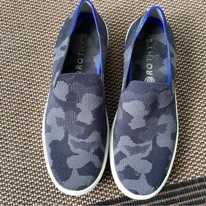 Rothy’s Blue and Grey Size 9 slip ons